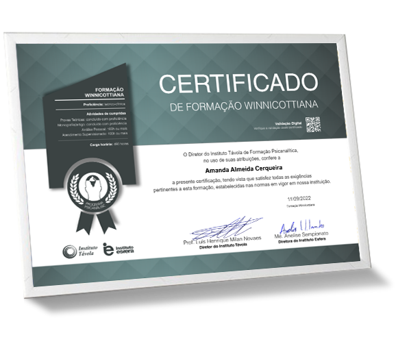 Certificado Winnicottiana - site